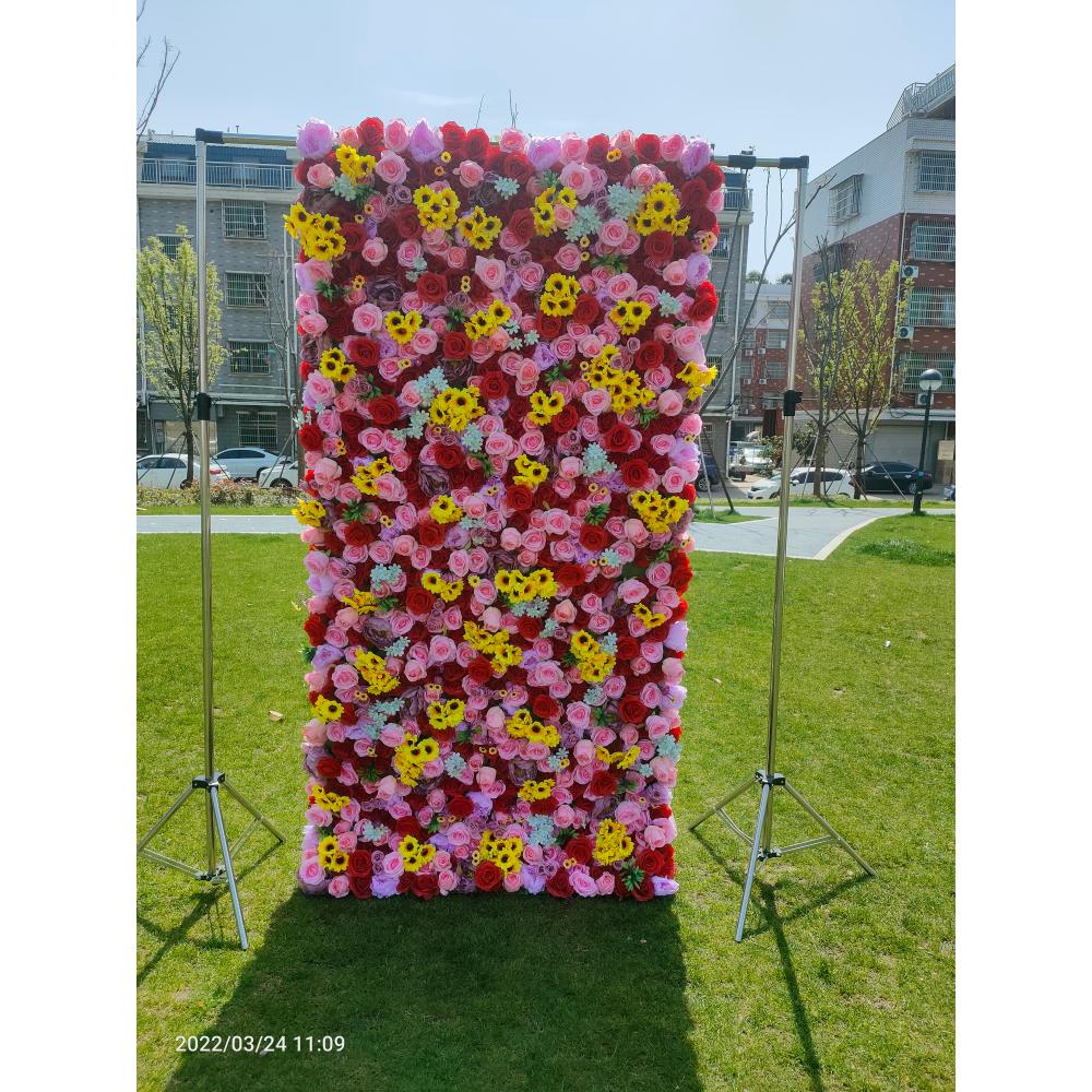 Flower Wall Panel - Цветочная стена FSDKX для свадебных мероприятий,