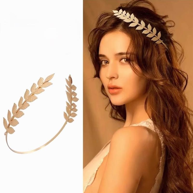 Event Suppliers - 【B】Ретро-золотистая повязка на голову в виде