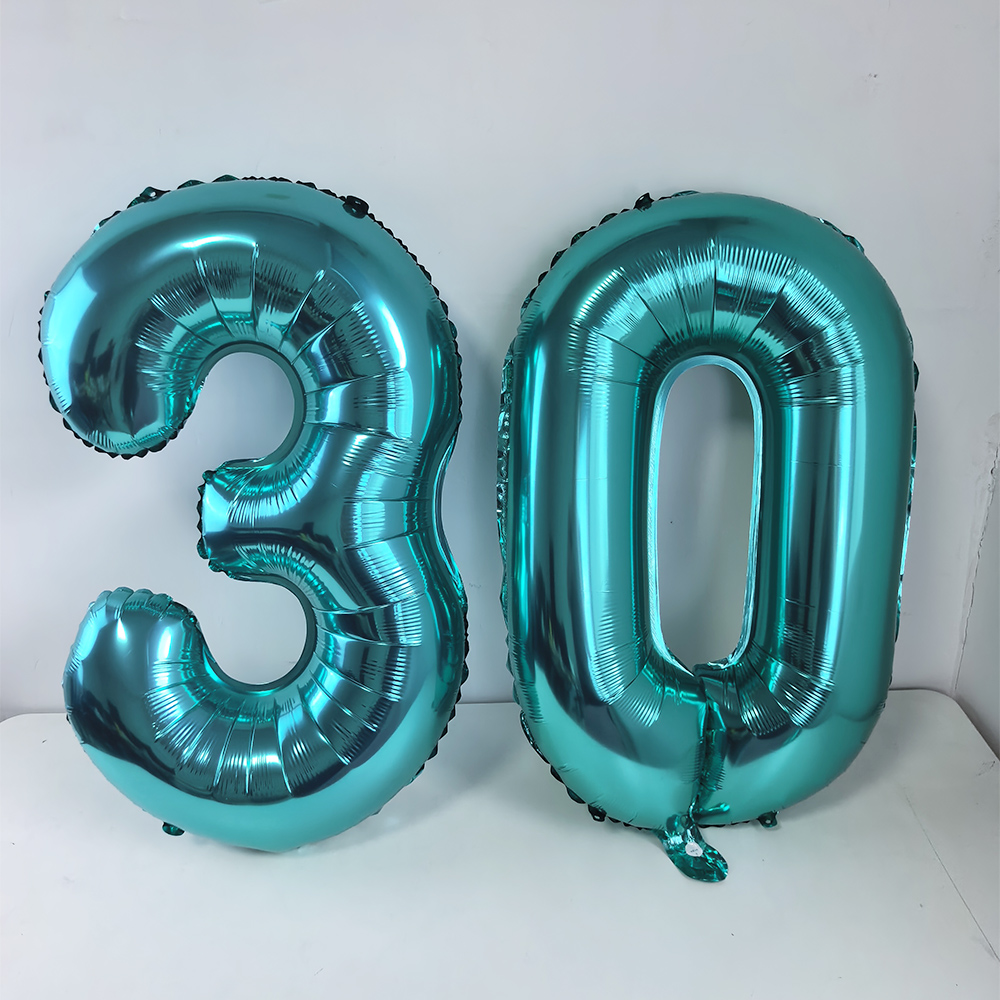 32-дюймовый бирюзовый синий во – обзор и цена Balloon Pump Hand