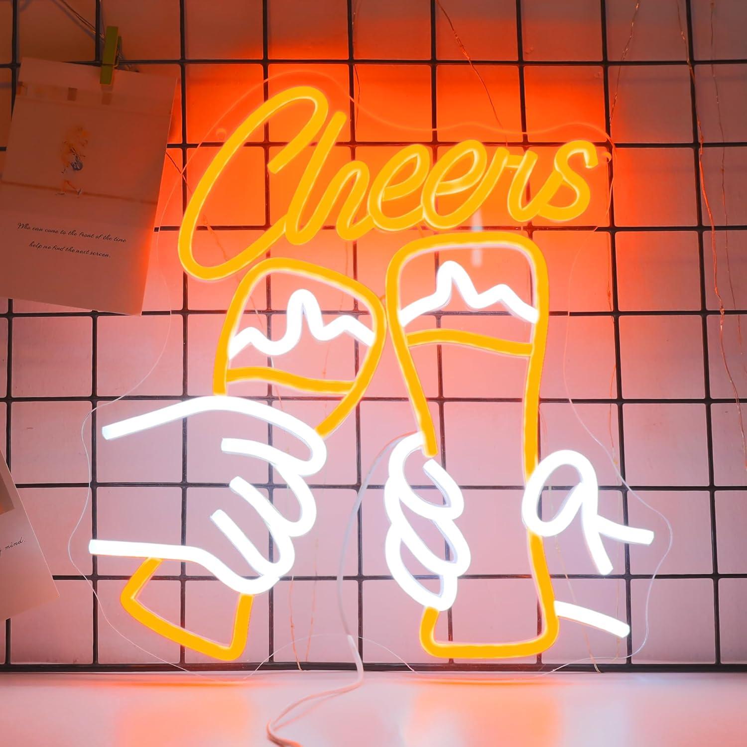 Неоновая вывеска «Cheers Cockt – обзор и цена Neon Sign Party